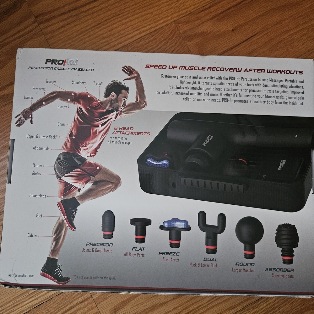 PROfit Percussion Muscle Massager - Picture 4 of 9